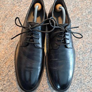 BOSTONIAN Plain Toe Oxford Dress Shoes (Black) Men's Size 11 Medium - Stylish!
